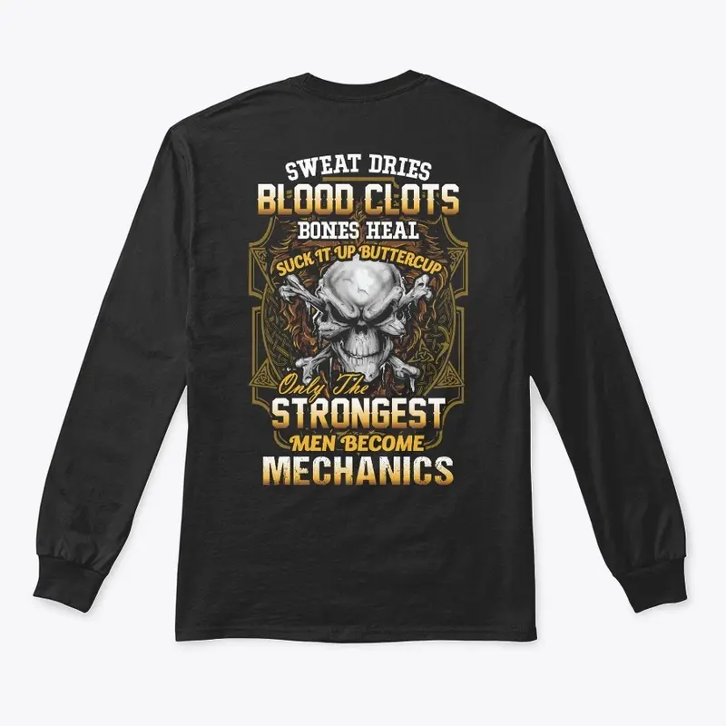 Strongest Mechanic Hoodie 