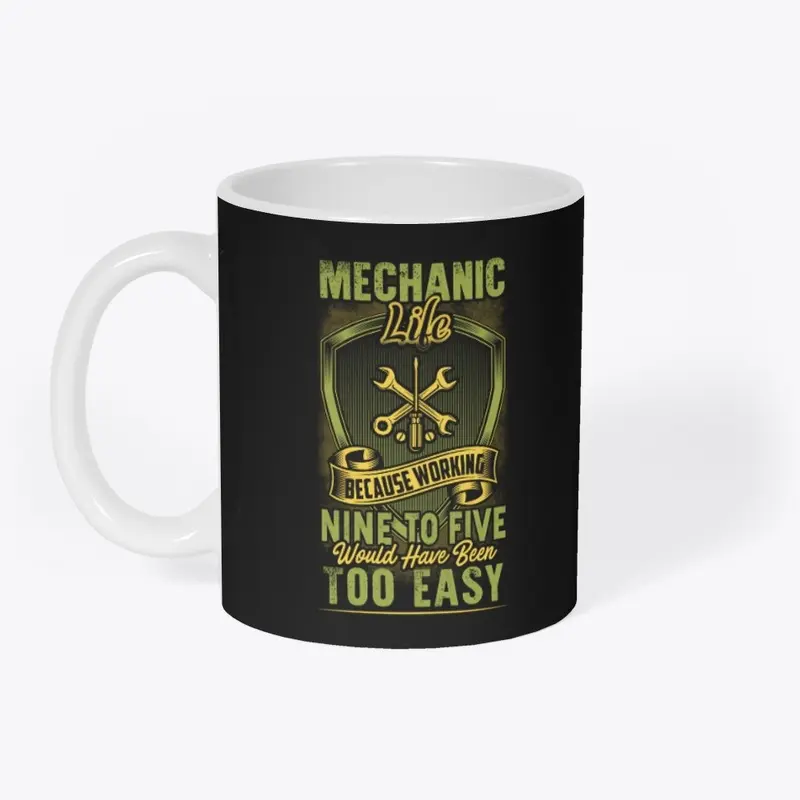 Mechanic Nine To Five Shirt 