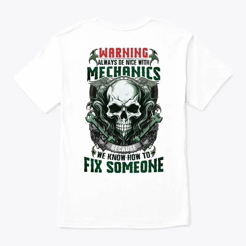 Mechanic Warning Shirt 