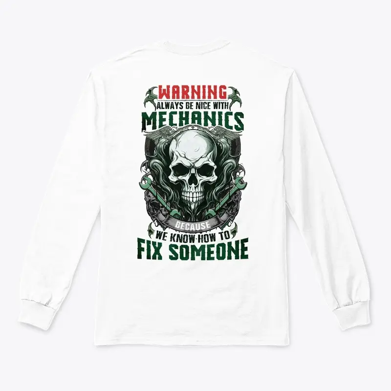 Mechanic Warning Shirt 