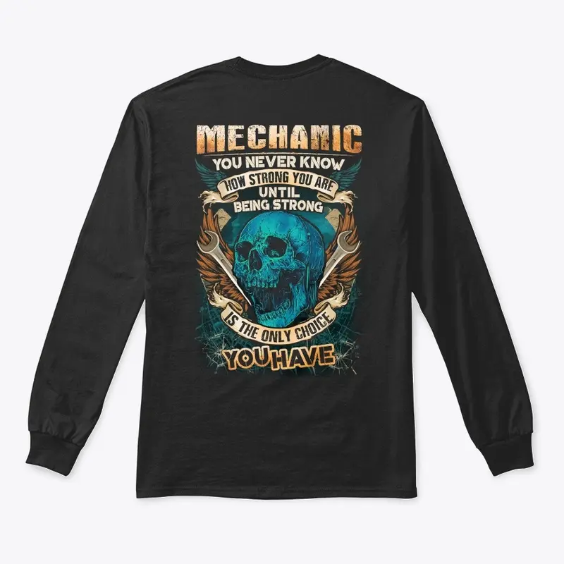 Mechanic Being Strong Hoodie