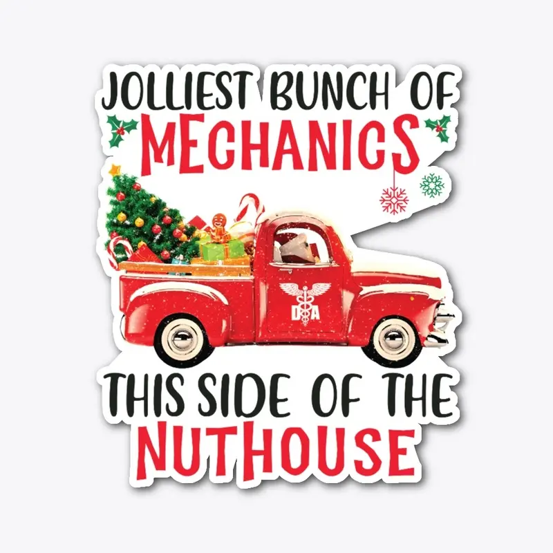 Mechanic Christmas Hoodie