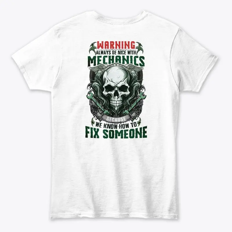 Mechanic Warning Shirt 