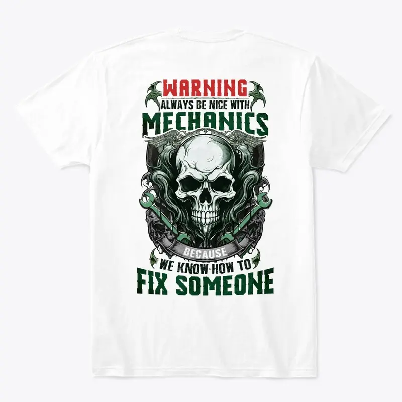 Mechanic Warning Shirt 