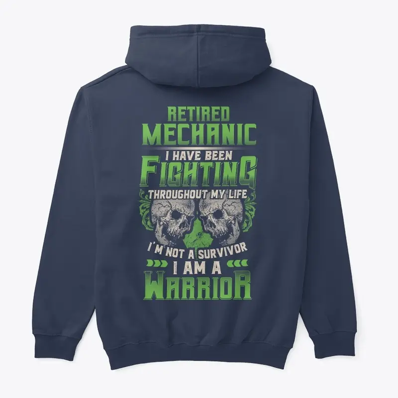 Retired Mechanic Warrior Shirt 