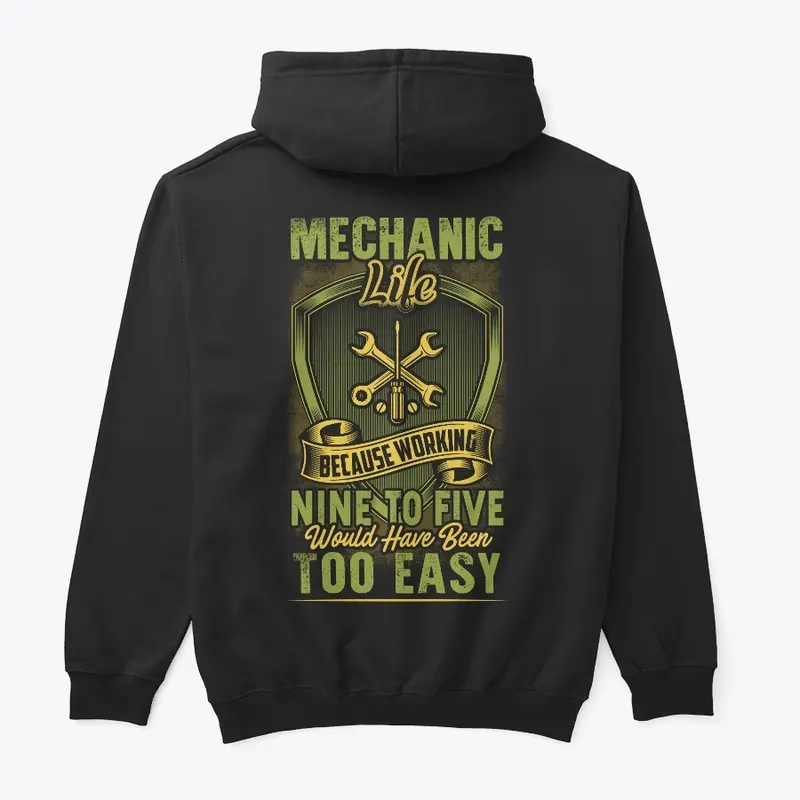 Mechanic Nine To Five Shirt 